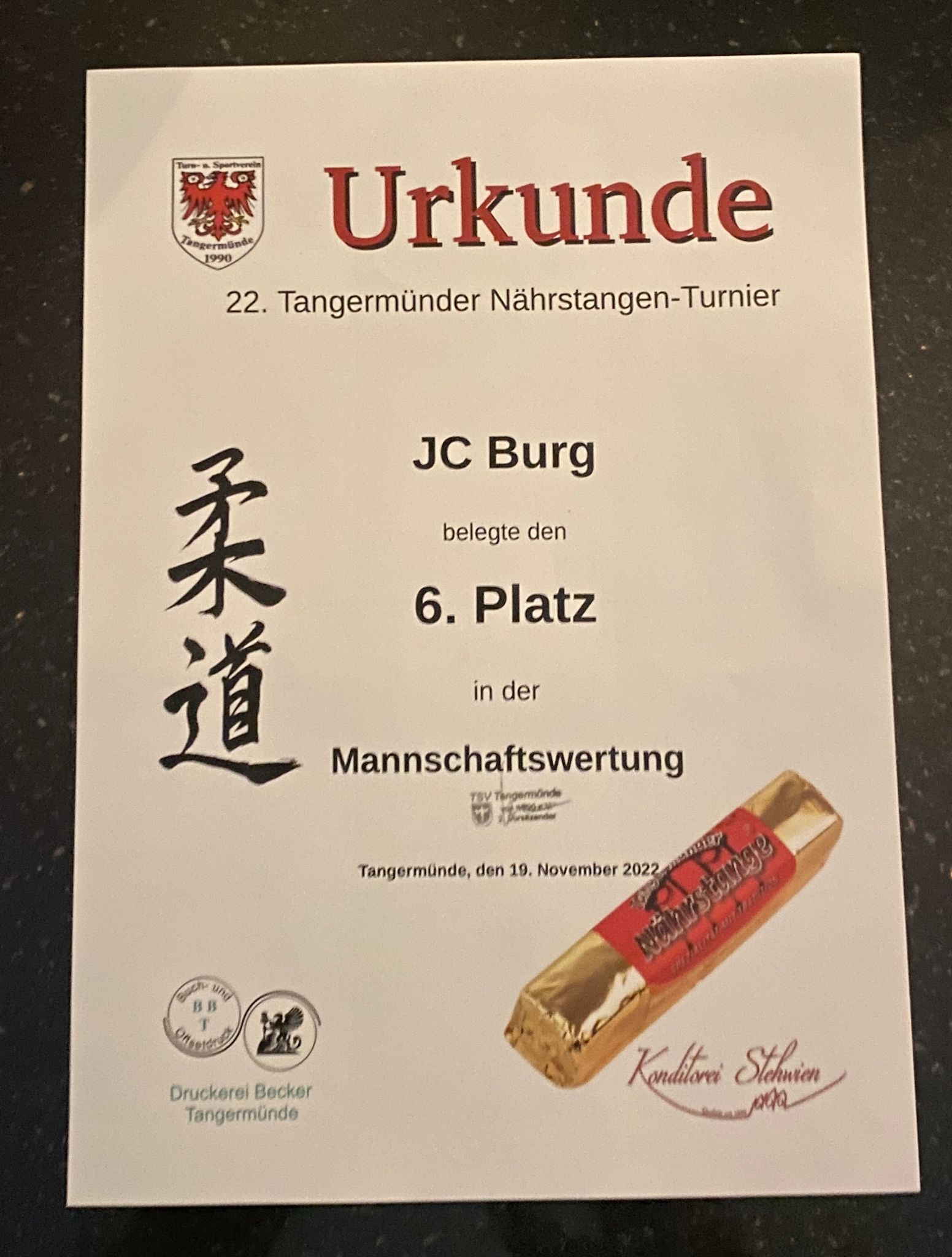 Read more about the article 22. Tangermünder Nährstangen-Turnier